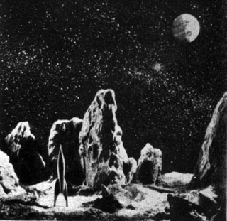 Illustration for article titled Scenes from the 1950s Space Movie That No One Saw